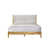 Natural/Cream White Boucle selected
