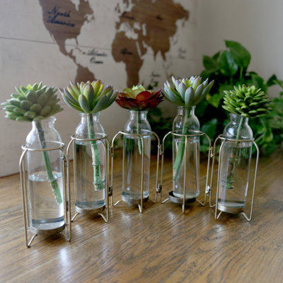 Metal Table Vase