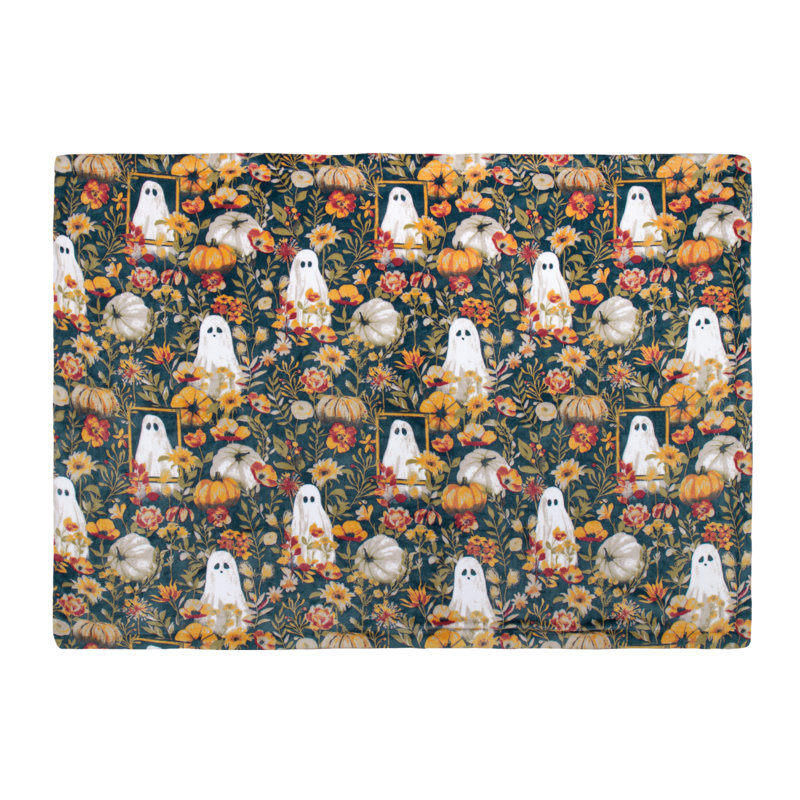 Bootanical Throw Blanket
