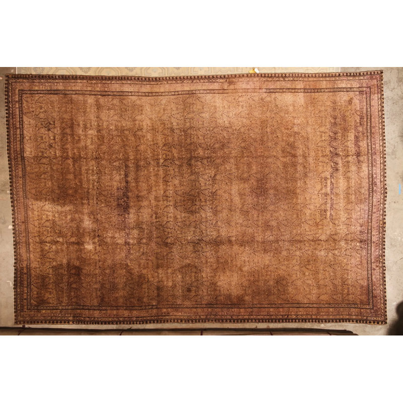 One-of-a-Kind Rectangle 11'4" x 17'2" Hand Knotted Area Rug