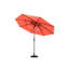Parasol à 3 niveaux en aluminium pour pelouse 10 pieds