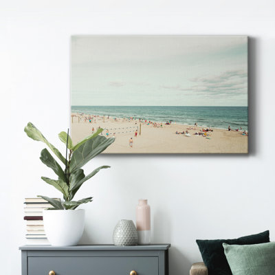 «Day At The Beach», impression sur toile tendue