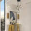 Heavener 3 - Light Black Pendant