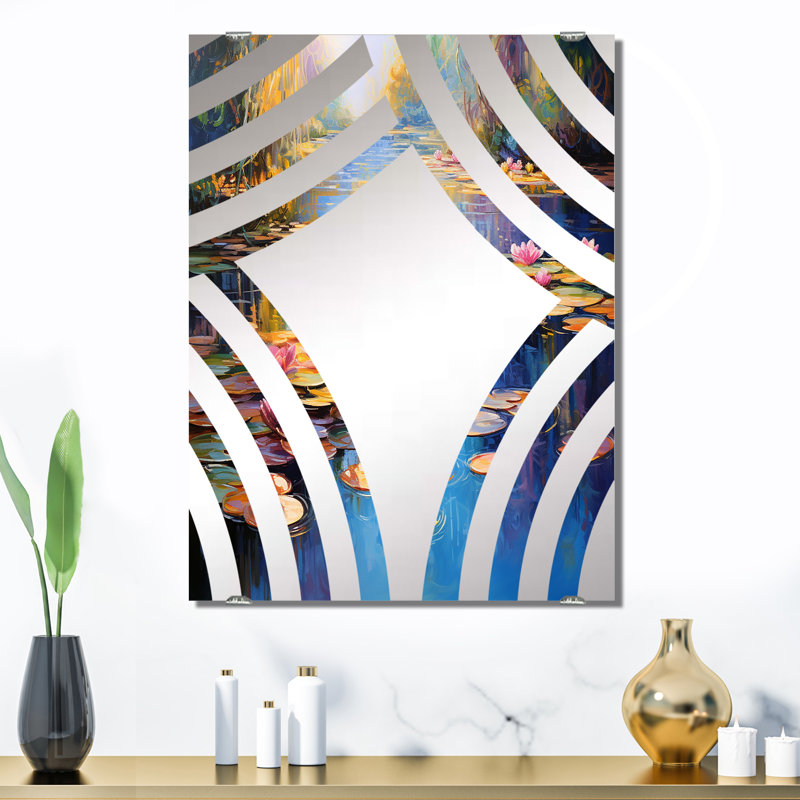 Décoration murale Eiliana - Miroir lac MIR135036, 32 po x 24 po