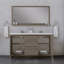 Ensemble de meuble-lavabo double 60 po Feike-173246110