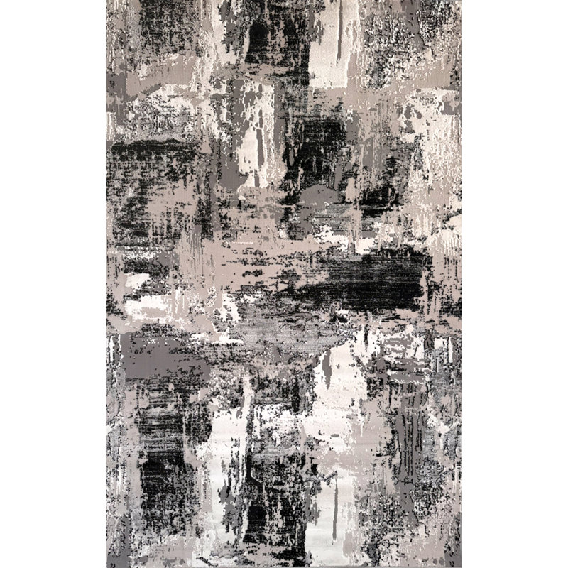 Tapis d'intérieur à motif de tapis Aneko, Rectangle 6 pi 7 po x 9 pi 6 po