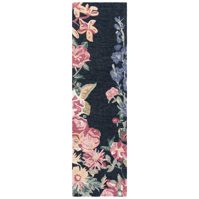 Jardin Hand Tufted Wool;Cotton Floral Indoor Rug