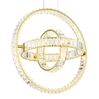 Benje 1 - Light Geometric LED Chandelier