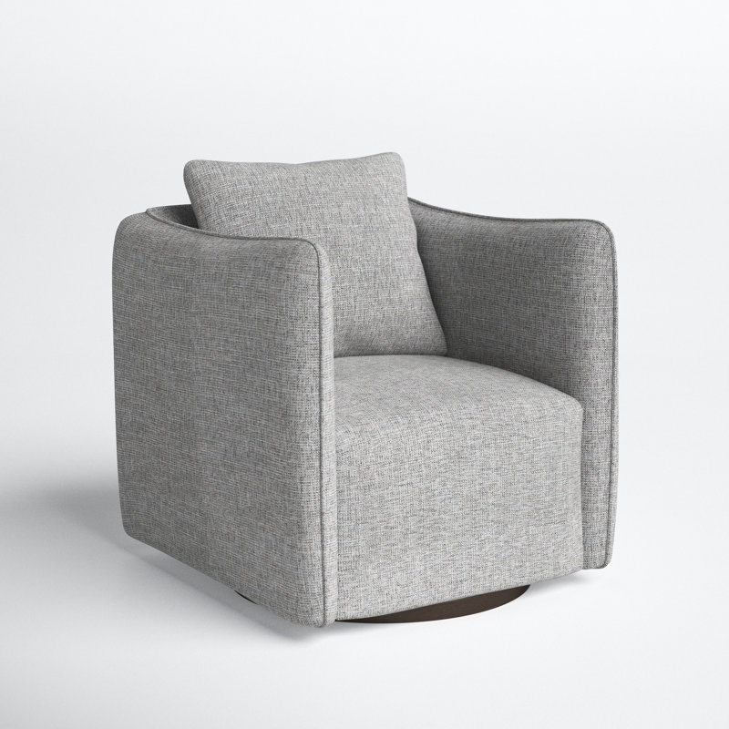 Winslow Upholstered Swivel Armchair