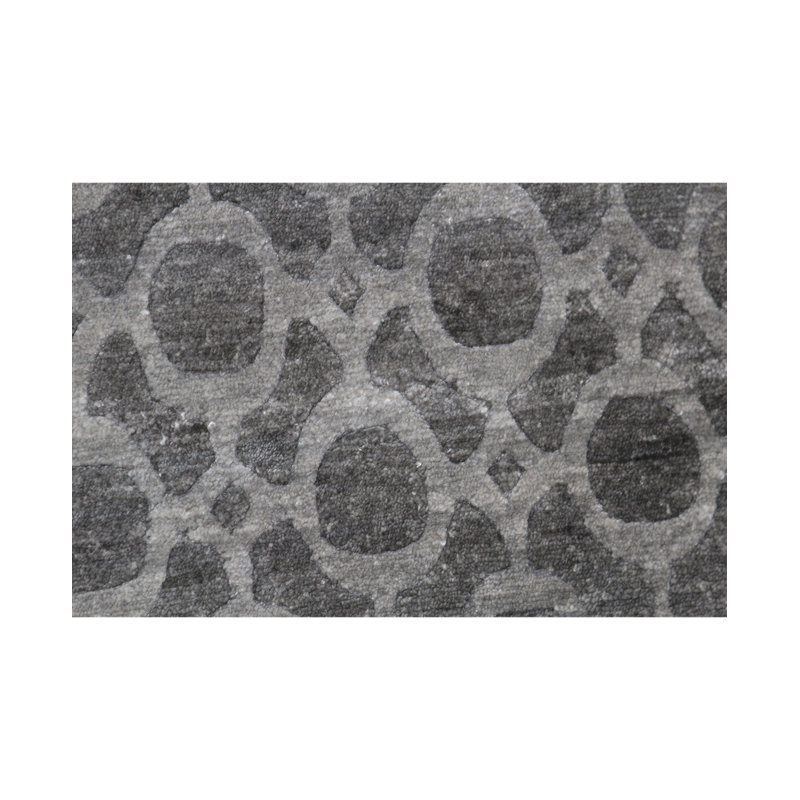 Windsom Geometric Area Rug in Gray