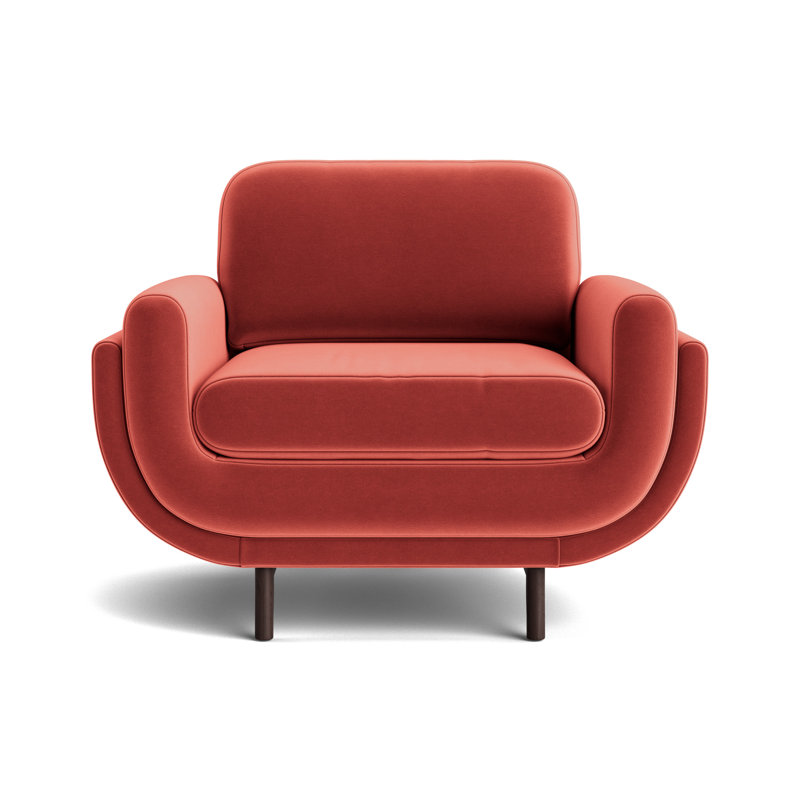 Regatta Chair, Performance Velvet - Sienna, Java