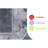 Area Rug In Silver/blue/abstract - Non-shedding, Stain For Living Non-shedding With Print Ideal Dining Room, Bedroom-476661932