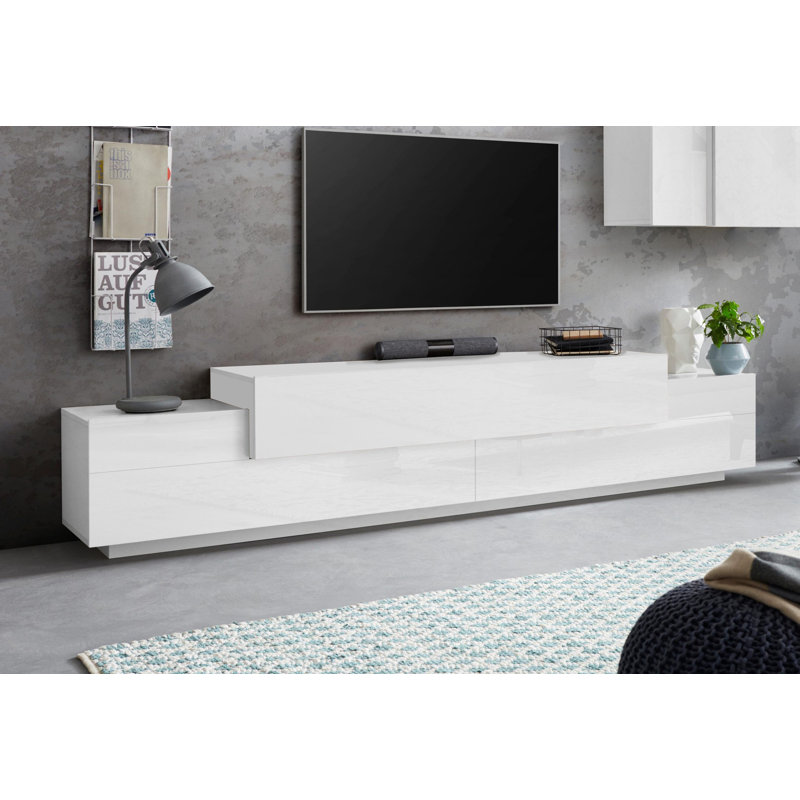 Aviyanah for TVs up to 75", Matte White/Glossy White