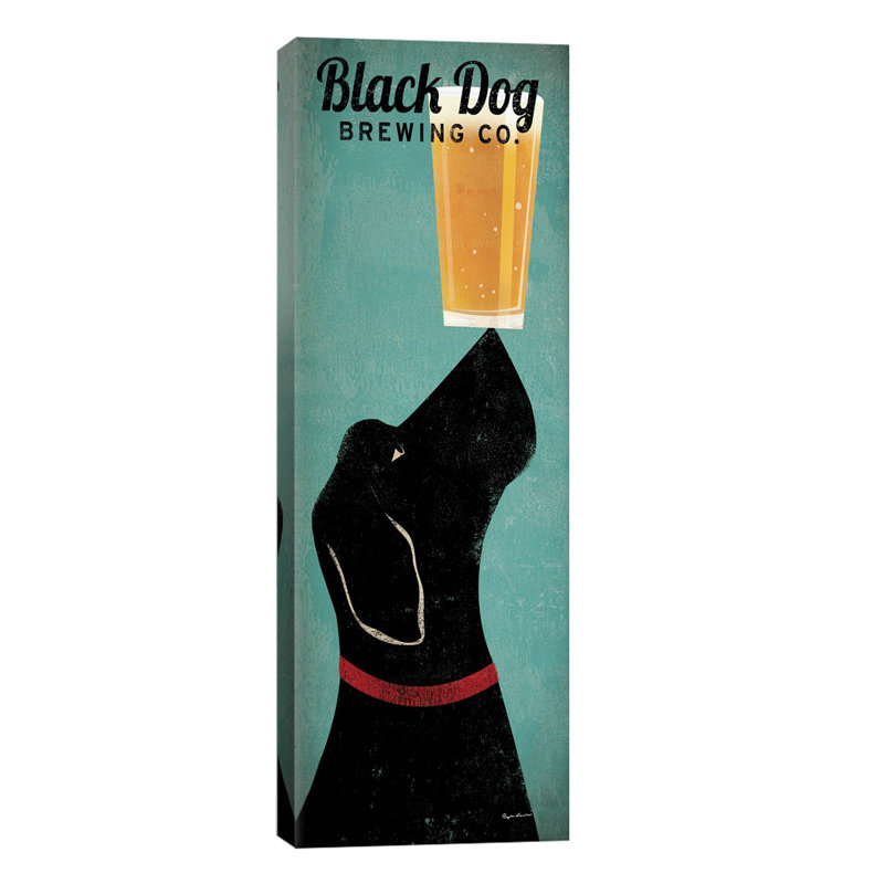 Black Dog Brewing Co. by Ryan Fowler - Wrapped Canvas Panoramic Print, Wrapped Canvas, 30.48 cm H x 91.44 cm W x 1.91 cm D