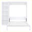 Lit escamotable moderne avec tablettes-665053079-665053096