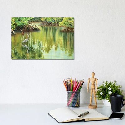 At Peace by Christine Reichow - Wrapped Canvas Painting