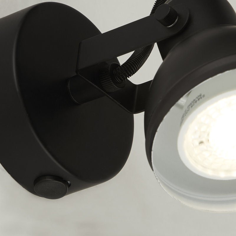 Bridge Street Mild Steel Spotlight, Black