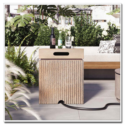 15.75''Outdoor Propane Tank Cover Table