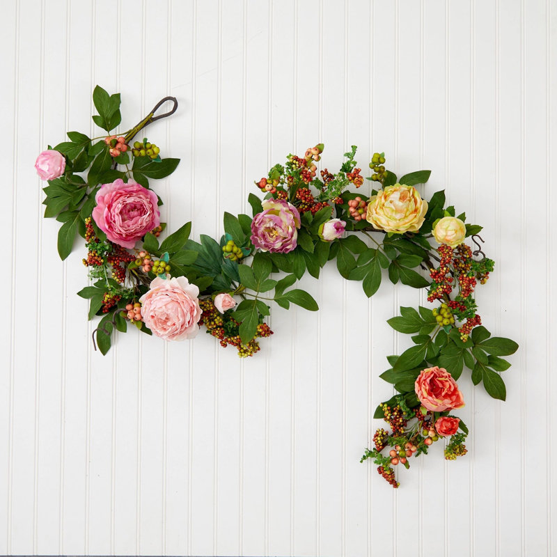 Peony Garland