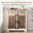 Rustic Farmhouse Storage Buffet Cabinet With Drawer