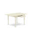 Ensemble de 5 pièces comprenant une table de cuisine rectangulaire avec Dropleaf et 4 chaises rembourrées-1239505678-1239505689