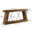 Console 70,9 pouces avec rangement, canapé-lit étroit en bois pour le couloir, l'entrée et le salon-120141163