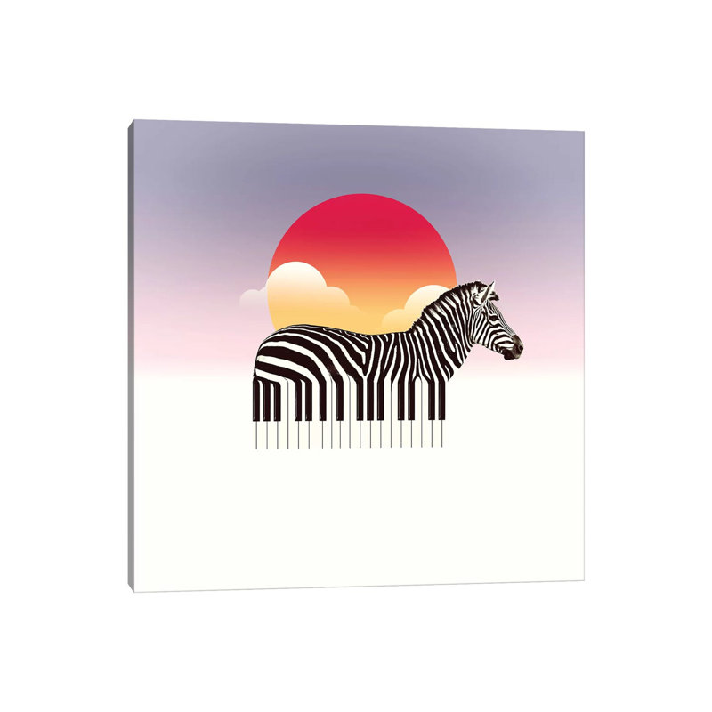 Zeyboard 1 Piece Wrapped Canvas Wall Art, 93.98 cm H x 93.98 cm W x 3.175 cm D