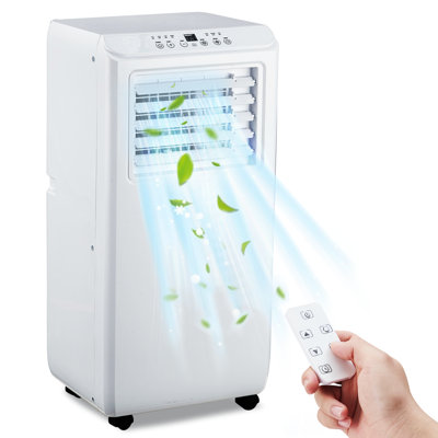 3 In 1 Air Conditioner With Remote Cool, 10000 Btu Dehumidifier & Fan Modes For Home Up To 400 Sq.ft
