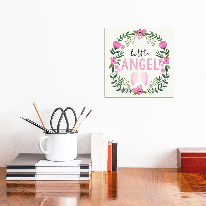 Sweet Baby Girl I 1 Piece Wrapped Canvas Wall Art, 30.48 cm H x 30.48 cm W