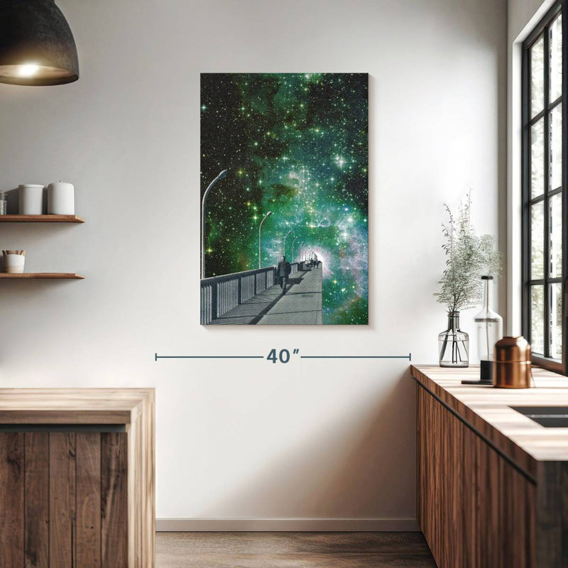 Kelan Cosmic Portal, 39" H x 26" W