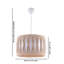 Chriselle - Light Natural LED Pendant