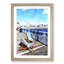 Upon Brighton Beach Pier - Picture Frame Painting Print-56738839-56738838