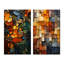 Hardedge Art Earthy Euphony II "Hardedge Art Earthy Euphony II" 2 - pièces sur-512150915-512151036