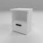 Alama 30cm W Bedside Table