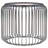 Veena Round Metal Dining Table Base Chrome