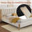 Upholstered Bed Frame With Headboard-517052942