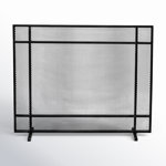 Erick Iron Fireplace Screen