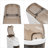 Marquil Plastic / Acrylic Linen Cabinet