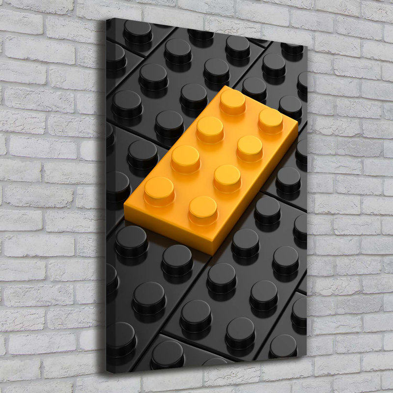 Lego Bricks - Wrapped Canvas Print