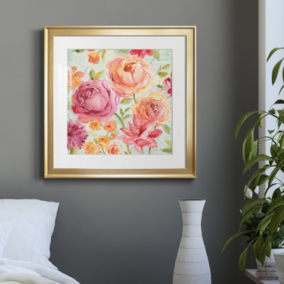 «Warm Af après-midi» par J Paul - reproduction d'art sur papier encadrée