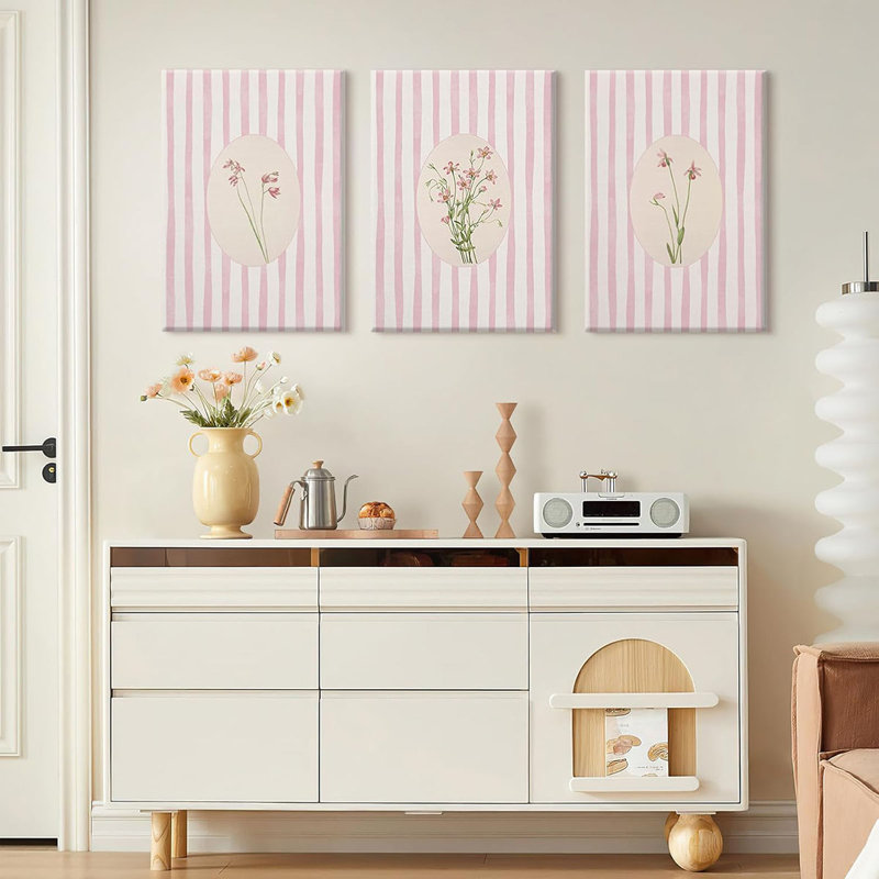 3 Piece Wrapped Canvas Set