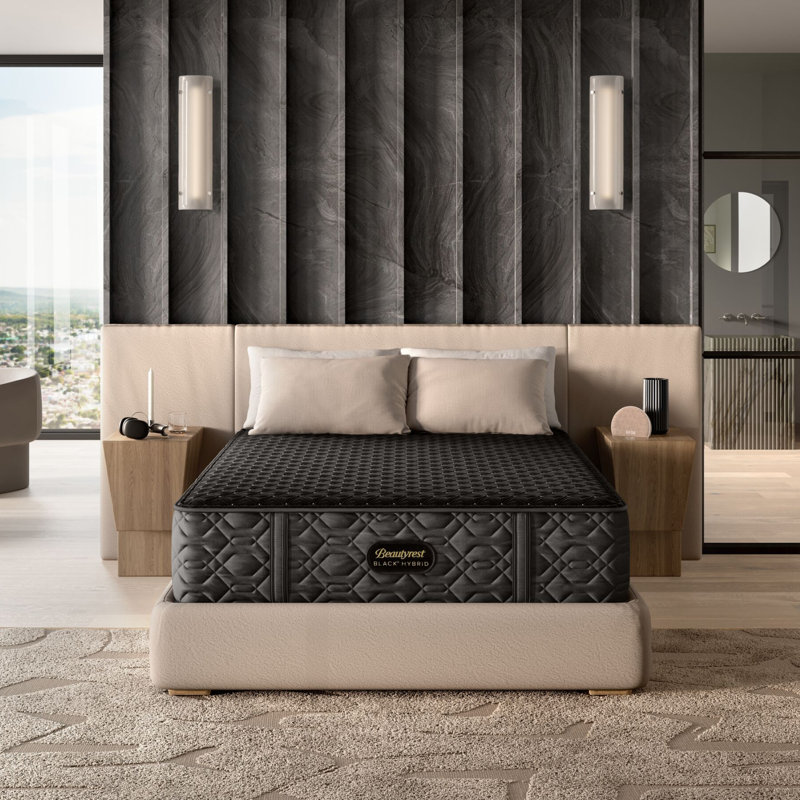 Black Series Three Medium 15" Hybrid Mattress, King