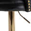 Tabouret de comptoir pivotant à hauteur réglable-805363645