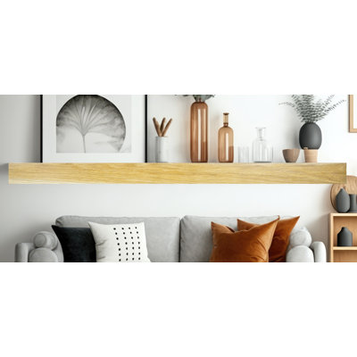 Oak Solid Wood Floating Shelf