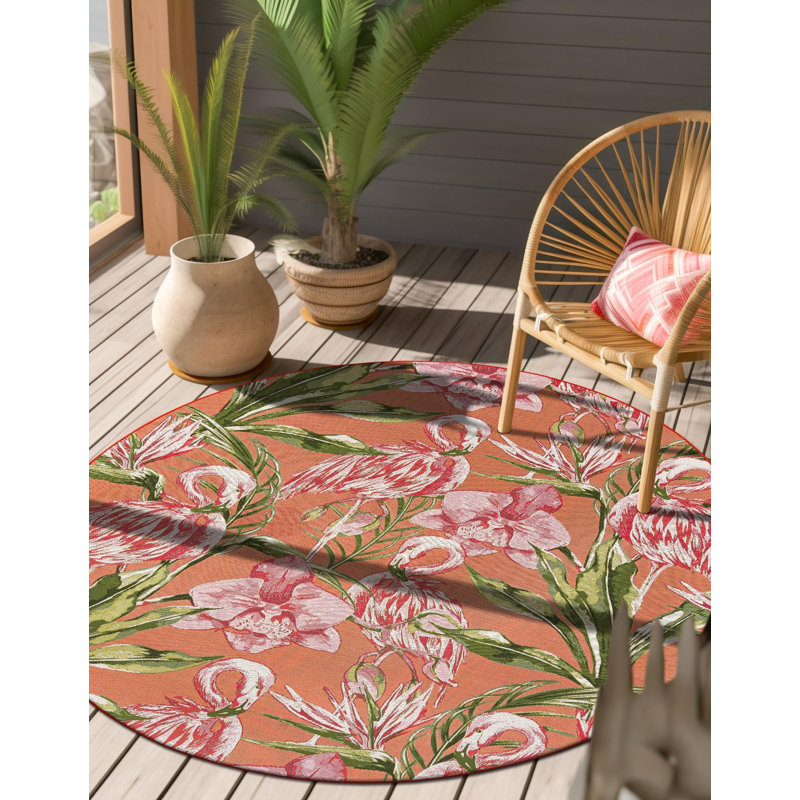Tapis Bloom, Rond 5 pi 1 po