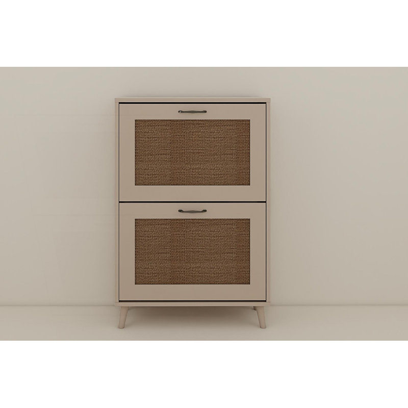 2-Tier Shoe Rack For Entryway