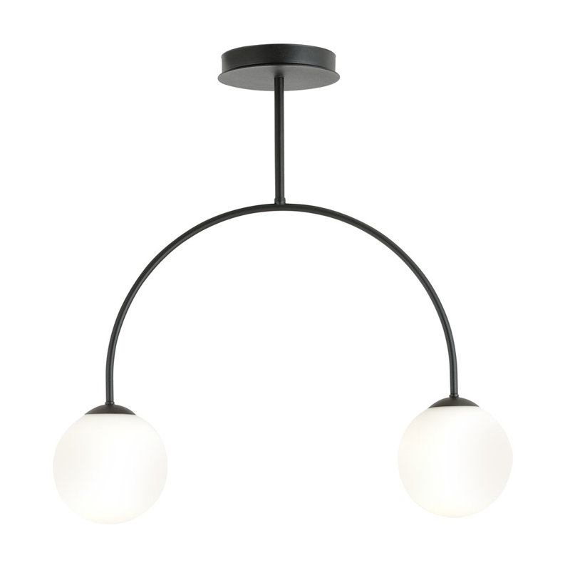 Averell 2 - Light Geometric Chandelier, White