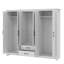 6 Door 2 Drawer Wardrobe with Mirror-119009980