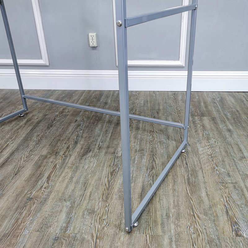 Fixturedisplays Nesting Display Tables, Set Of 2 (41.46" W X 24.02" D X 32.76" H, 38.7" W X 23.23" D X 20.16" H) White Retail And Exhibition Displays 119995-NEW