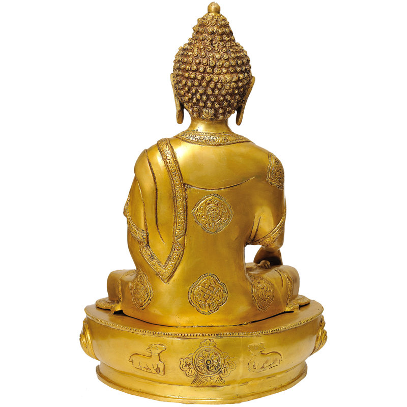 Statue de Bouddha dans le Bhumisparsha Mudra